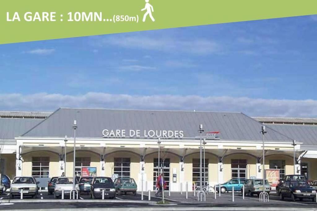Le Montferrat - 65M2 - 2 Chambres - Rue De La Grotte - Hyper Centre Lourdes Exterior foto